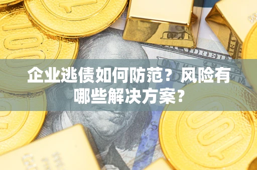 北京企业逃债如何防范？风险有哪些解决方案？