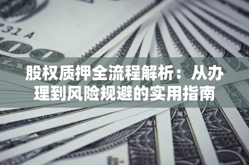 北京股权质押全流程解析：从办理到风险规避的实用指南