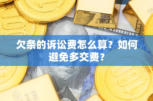 北京欠条的诉讼费怎么算？如何避免多交费？