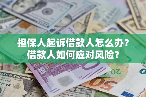 北京担保人起诉借款人怎么办？借款人如何应对风险？