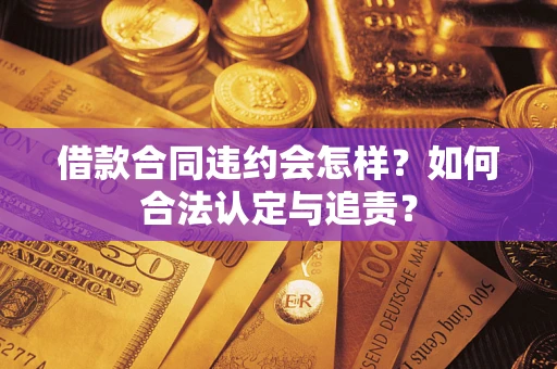 北京借款合同违约会怎样？如何合法认定与追责？