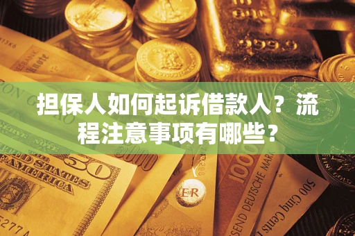 北京担保人如何起诉借款人？流程注意事项有哪些？